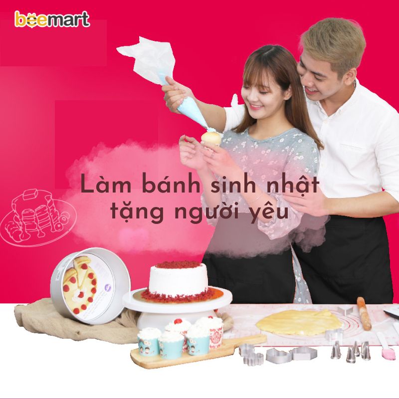 Mách bạn 5 cách làm bánh sinh nhật tặng người yêu vừa đẹp lại vừa dễ