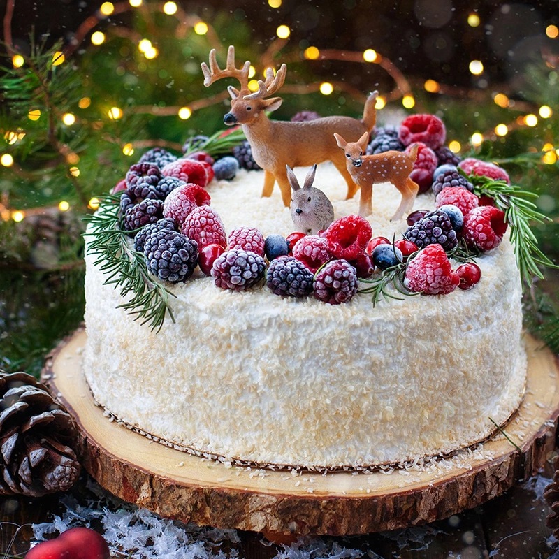 10 cách trang trí bánh kem Noel đơn giản mà vẫn đẹp lung linh