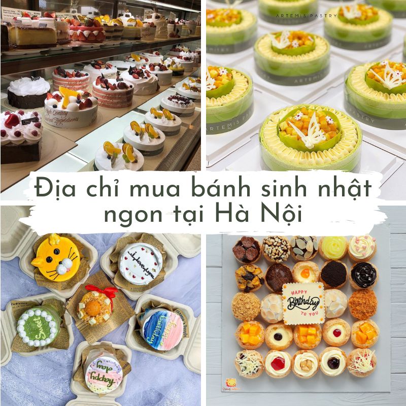 Tìm hiểu top địa chỉ mua bánh sinh nhật ngon và uy tín tại Hà Nội