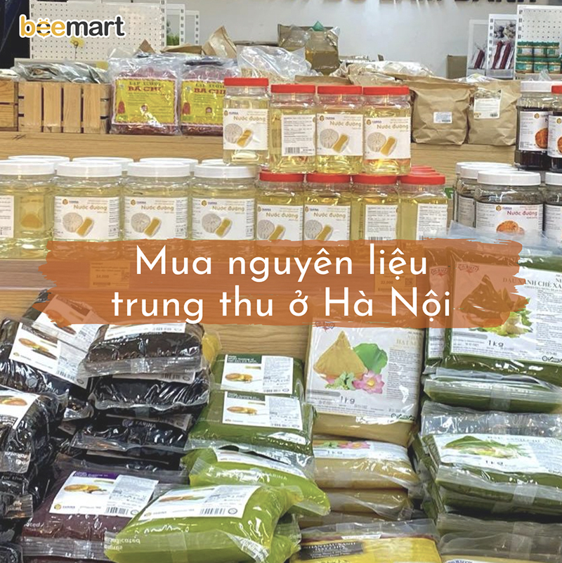 Top các địa chỉ mua nguyên liệu làm bánh trung thu uy tín nhất tại Hà Nội