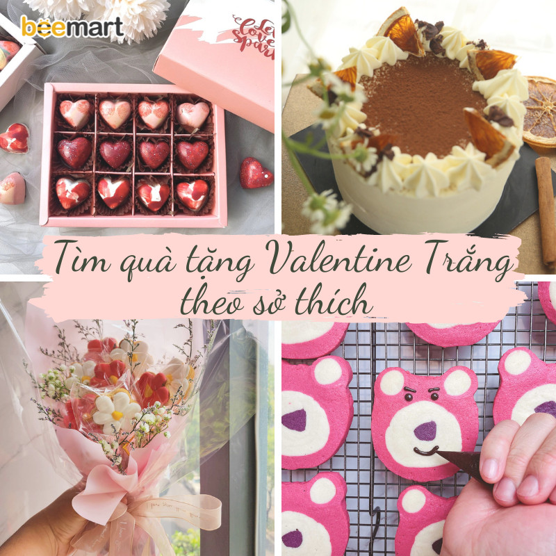 Tìm quà tặng Valentine Trắng phù hợp với nhu cầu và sở thích của đối phương