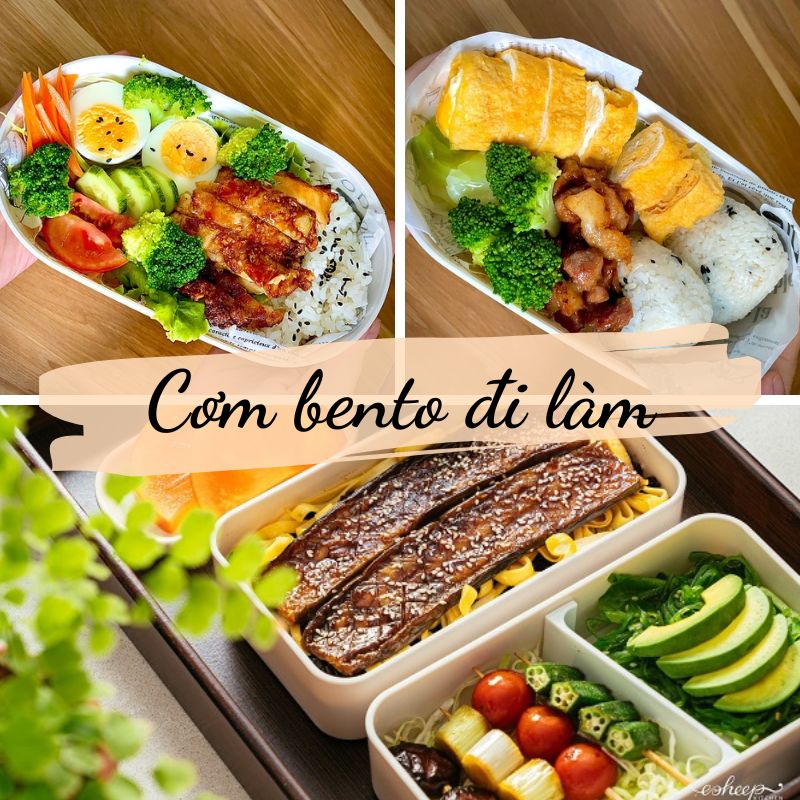 Mách bạn cách chuẩn bị set cơm hộp bento văn phòng - 30 mẫu cơm bento bắt mắt