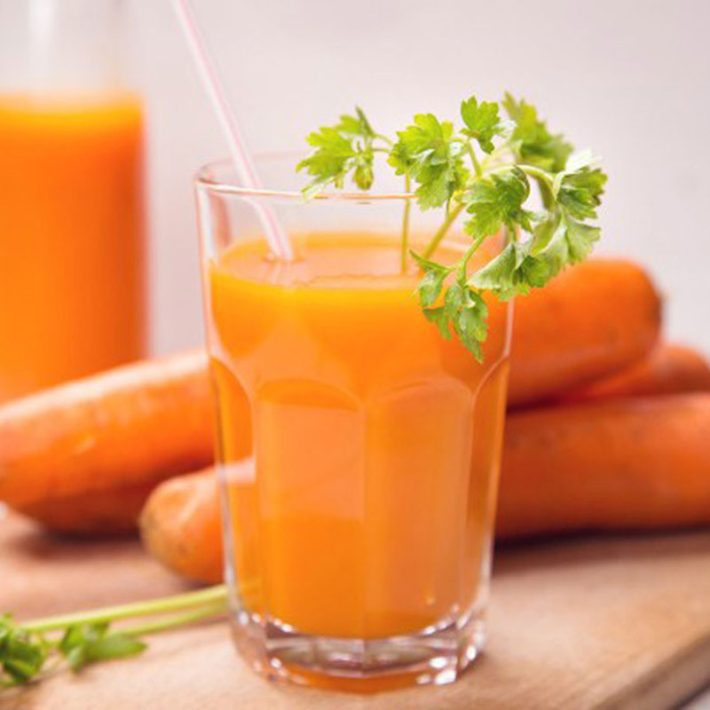 Cách làm nước ép cà rốt sữa tươi
