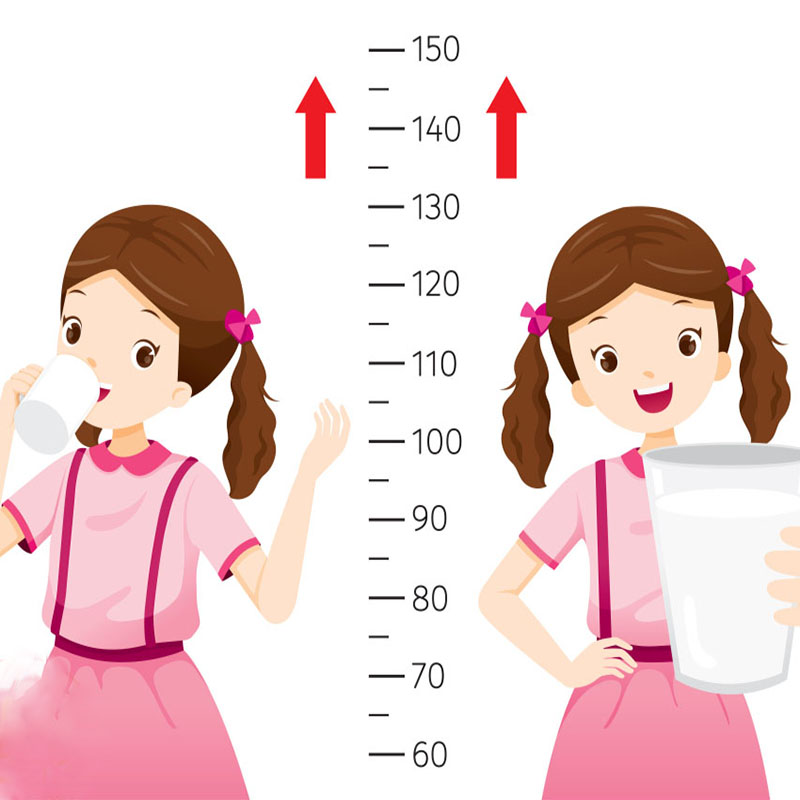 Mách mẹ các loại sữa giúp bé tăng chiều cao