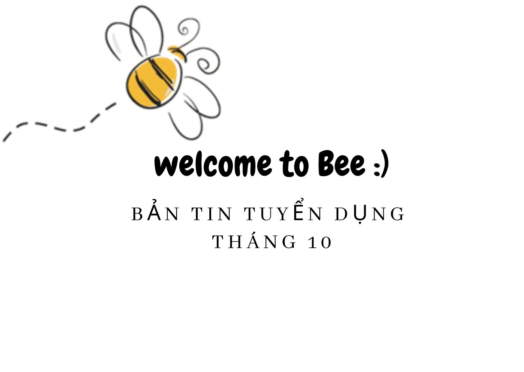 Bản tin TUYỂN DỤNG THÁNG 10