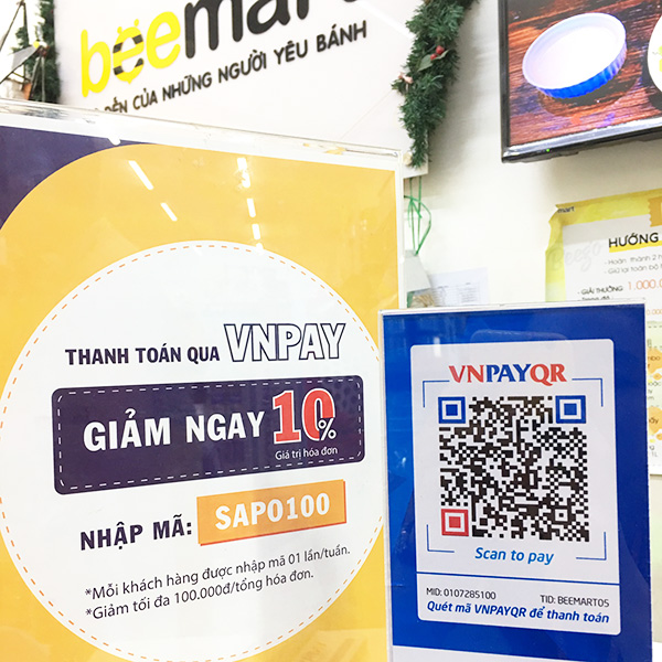 Hướng dẫn mua hàng nhanh chóng và tiện lợi khi thanh toán qua VNPAYQR tại Beemart