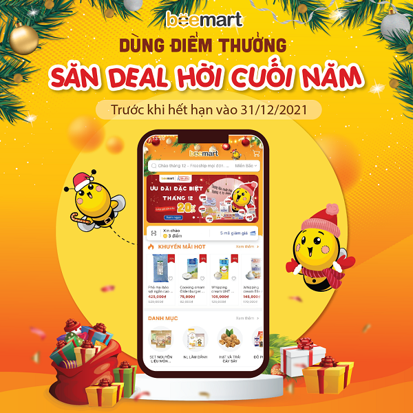 DÙNG ĐIỂM THƯỞNG - SĂN DEAL HỜI CUỐI NĂM