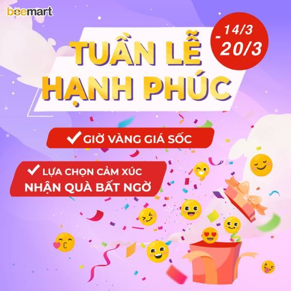 CHÀO ĐÓN TUẦN LỄ HẠNH PHÚC | Săn Giá Sốc - Quà Cực Chất