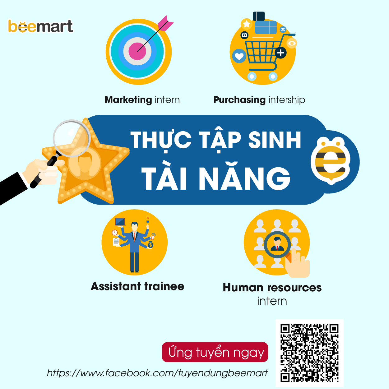 Chương trình THỰC TẬP SINH TÀI NĂNG 2021 - BEEMART