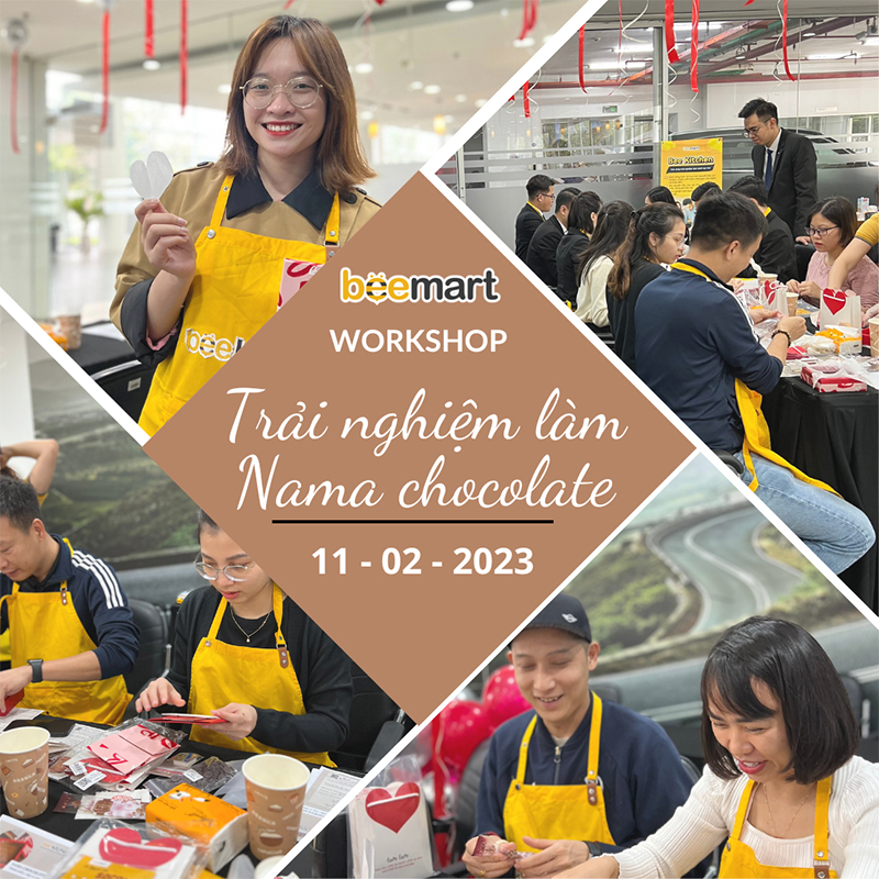 Beemart x BMW Vietnam: Workshop Trải nghiệm làm Nama chocolate ngày 11/2/2023