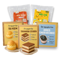 Set nguyên liệu tiện lợi (DIY Baking)