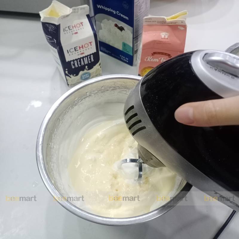 kem trứng dừa nướng