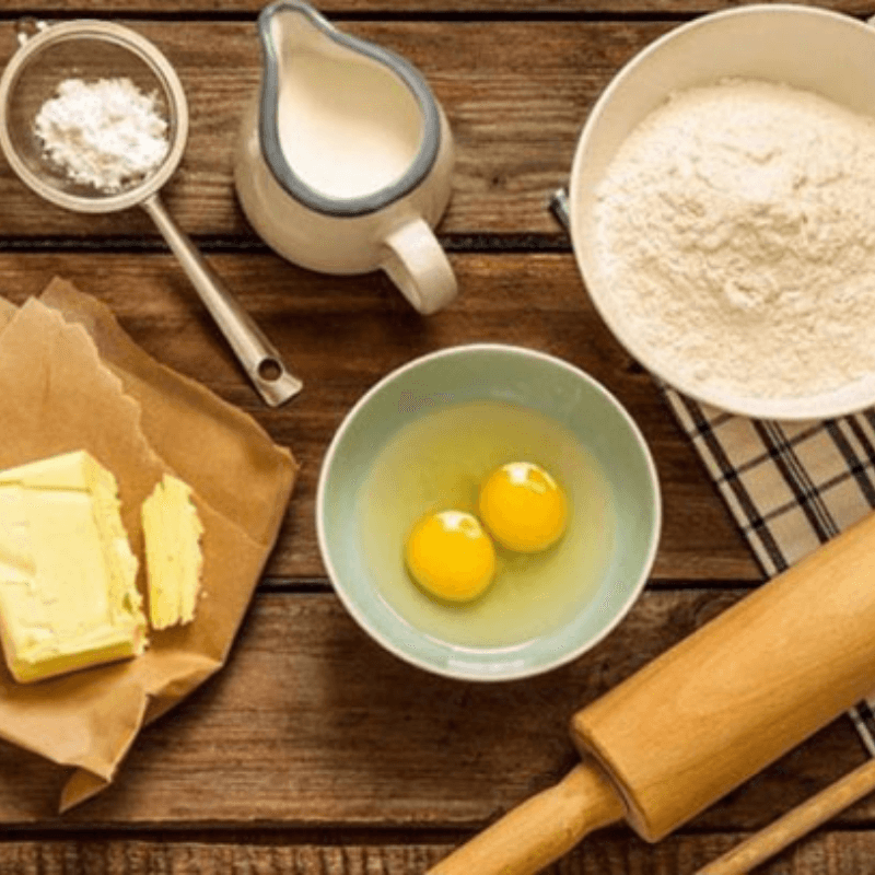 Trứng - nguyên liệu làm bánh kem cơ bản