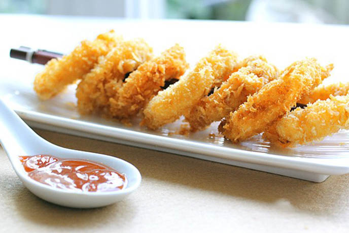 Mực chiên bơ