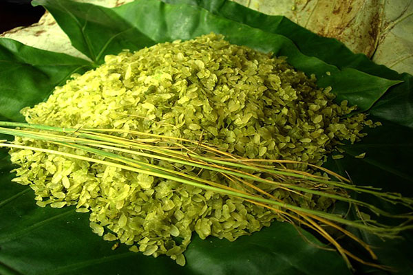 nhân cốm lá dứa
