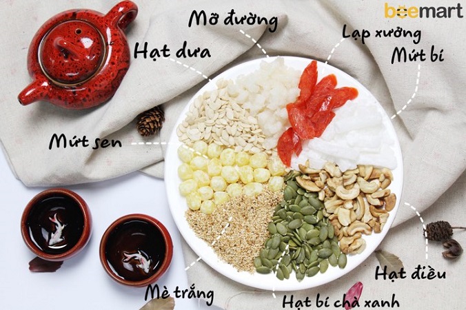nhân bánh trung thu thập cẩm