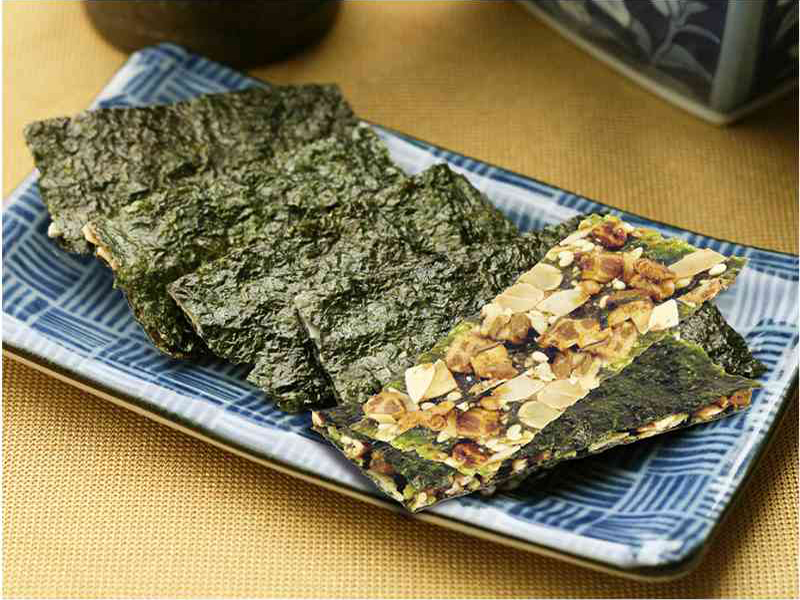 Cách làm snack rong biển kẹp ngũ cốc thơm ngon ngay tại nhà - Green Seaweed