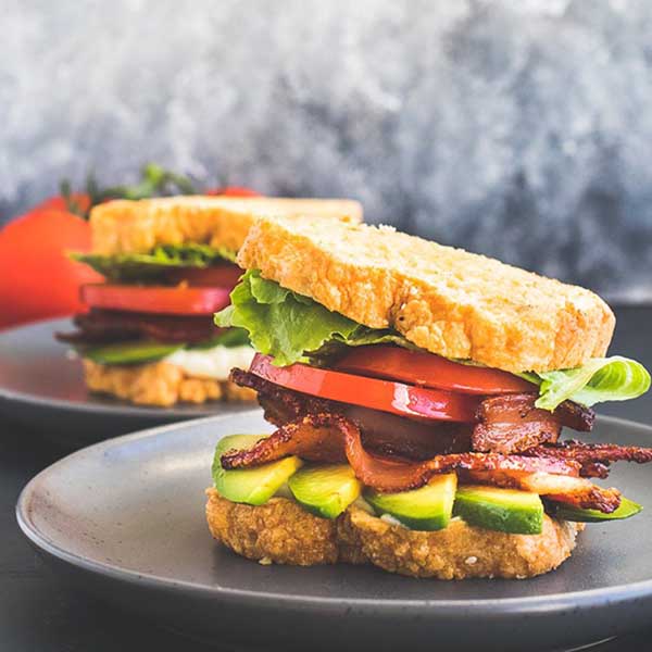 bánh mì hạnh nhân keto