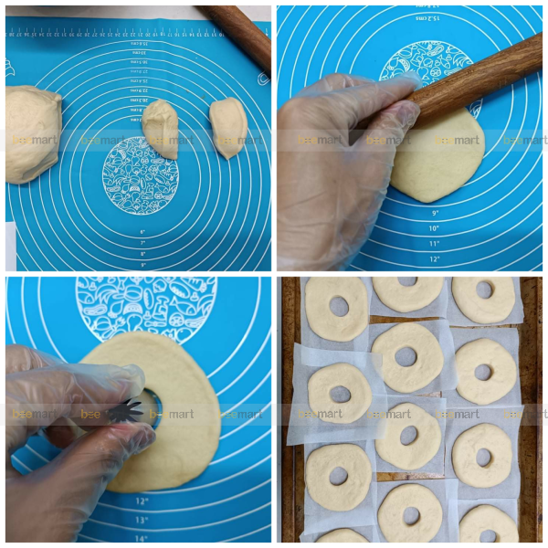 nguyên liệu làm bánh donut