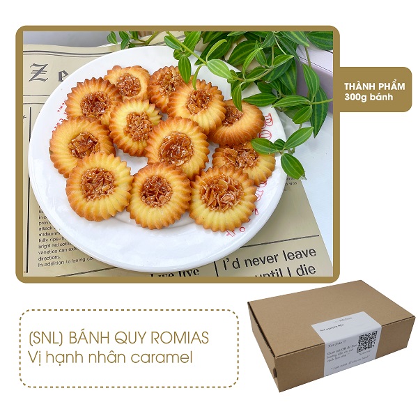 Set nguyên liệu làm bánh quy Romias