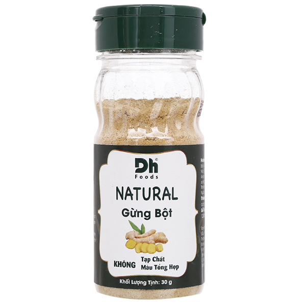 Bột gừng Natural DH Foods 30gr
