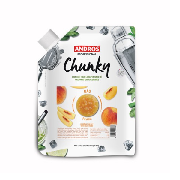 mứt đào Chunky