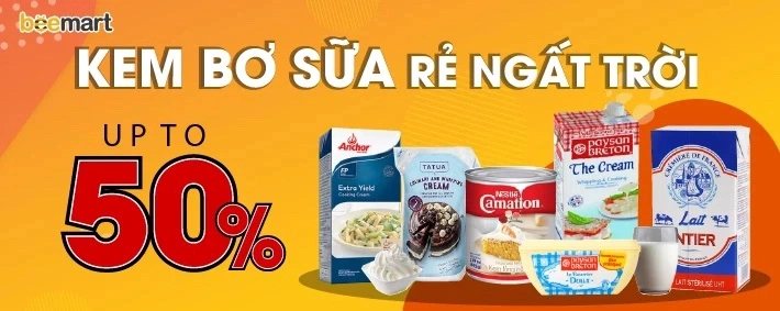 KEM, BƠ, SỮA, PHÔ MAI