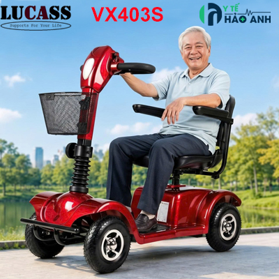 Xe điện 4 bánh Lucass VX403S cho người già