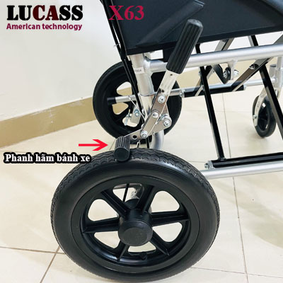 Xe Lăn Lucass X63 Bánh Nhỏ d55ce9ad 2701 4c00 8a67 8c181bf3f1c6
