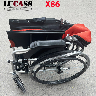 Xe Lăn Khung Nhôm Lucass X86 xe lan lucass x86 gap gon