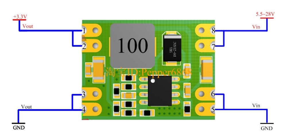 Module Buck DC-DC MP1584EN 3A - V2