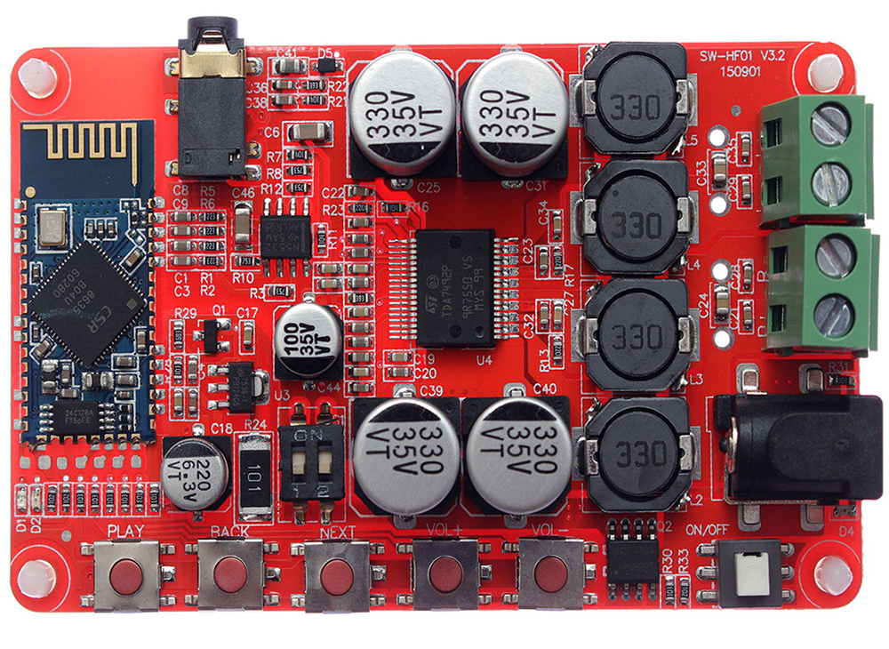 Module Amply Bluetooth 4.0 TDA7492P + CSR8635