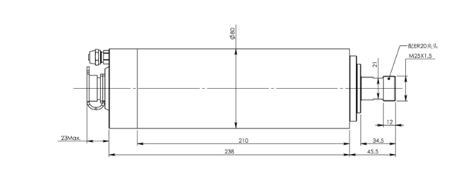 Động Cơ Phay Spindle