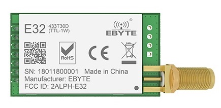 Module Thu Phát RF Lora SX1278 433Mhz UART 8Km (E32-433T30D)_3