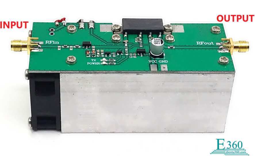 BỘ KHUẾCH ĐẠI CÔNG SUẤT 335MHZ-480MHZ 13W 3