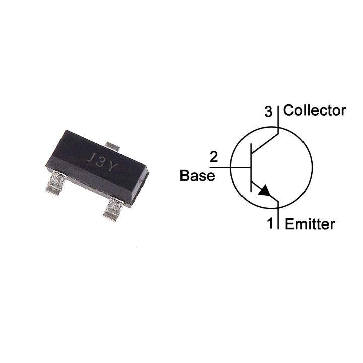TRANSISTOR S8050 SOT23 0.5A 40V J3Y (10PCS) 2