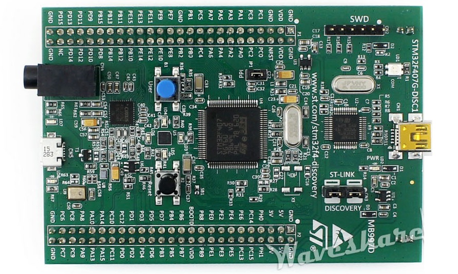STM32F407 Discovery PCB Layout