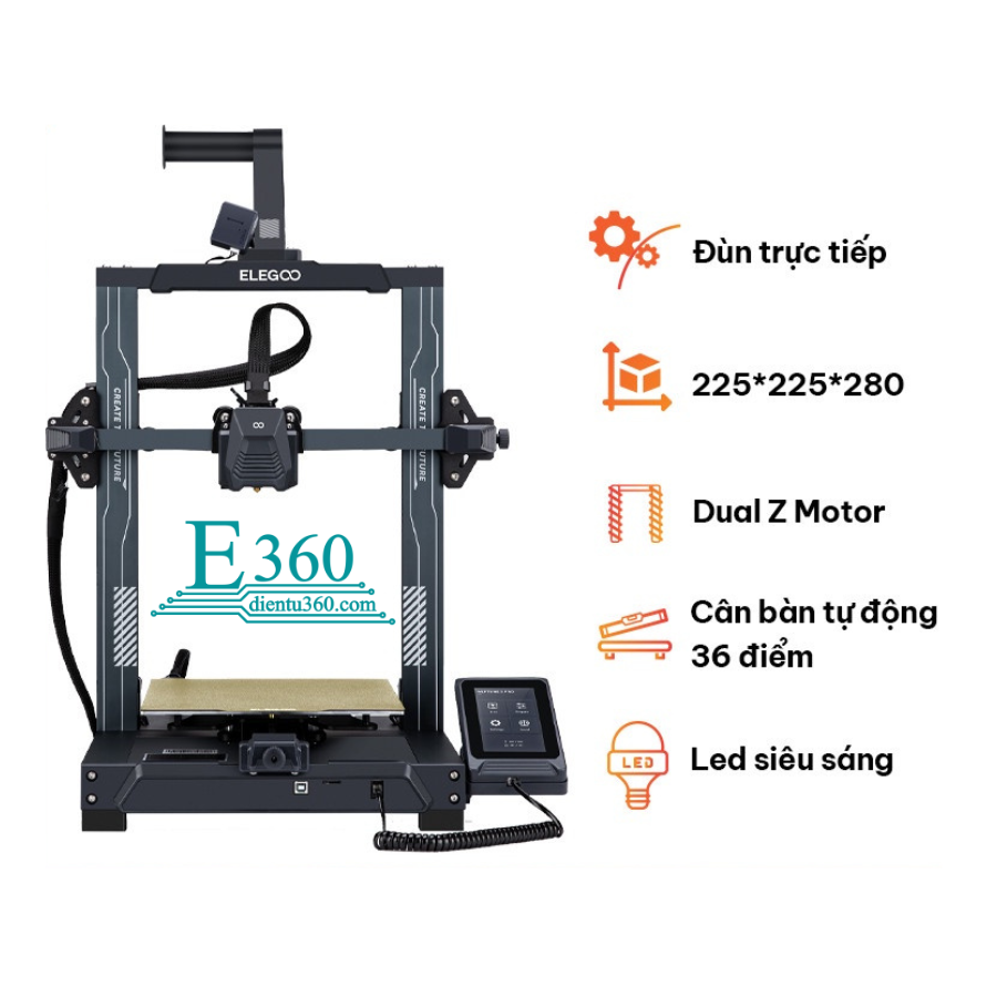 MÁY IN 3D NEPTUNE 3 PRO ELEGOO Điện Tử 360(E360)