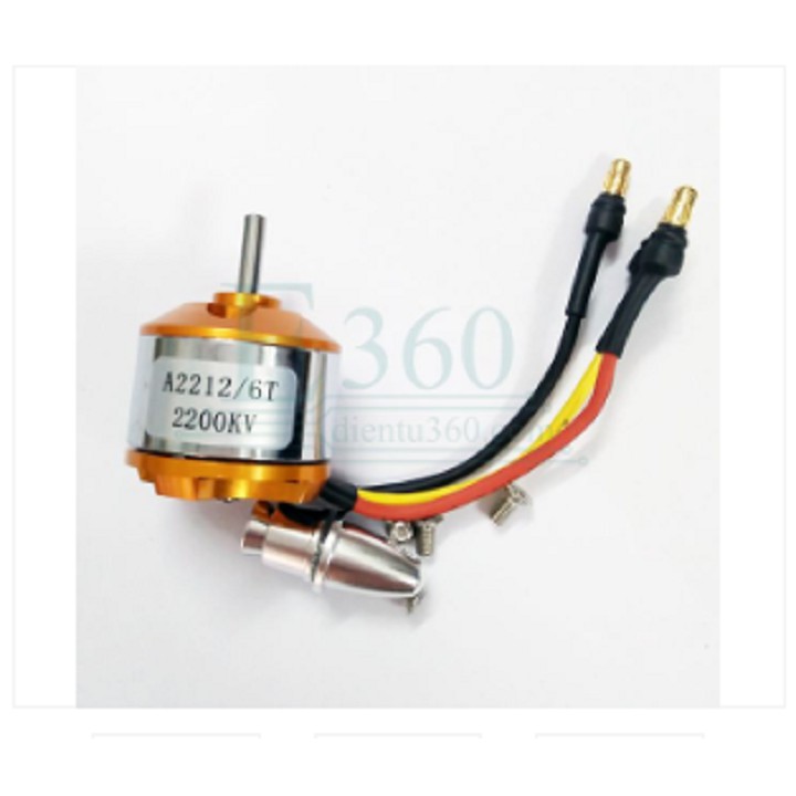 dong-co-khong-choi-than-a2212-6t-2200kv-kem-dau-dan-giac-chuoi