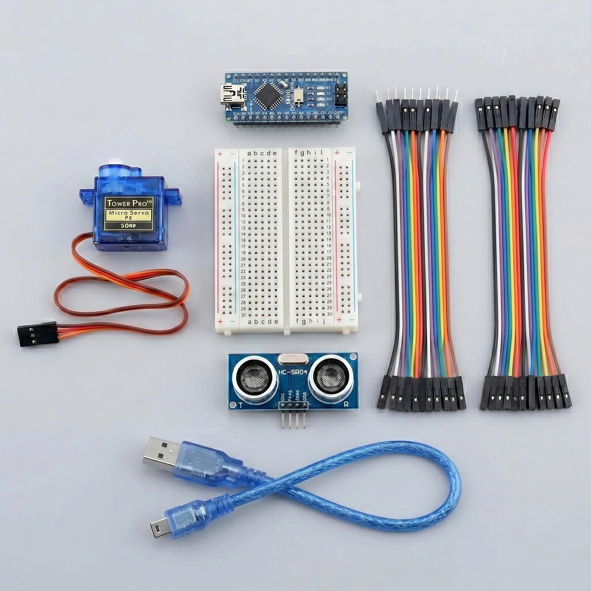 bo-thuc-hanh-arduino-co-ban-thung-rac-tu-dong