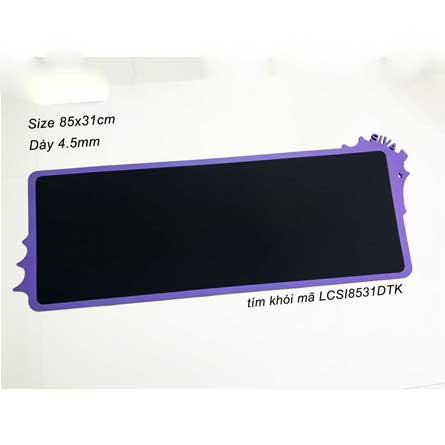 Pad chuột siva màu tím khói