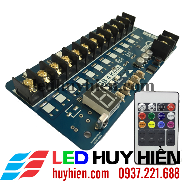 mạch led 7 màu 240a, cpu rgb 240a, mạch điều khiển 7 màu 240a