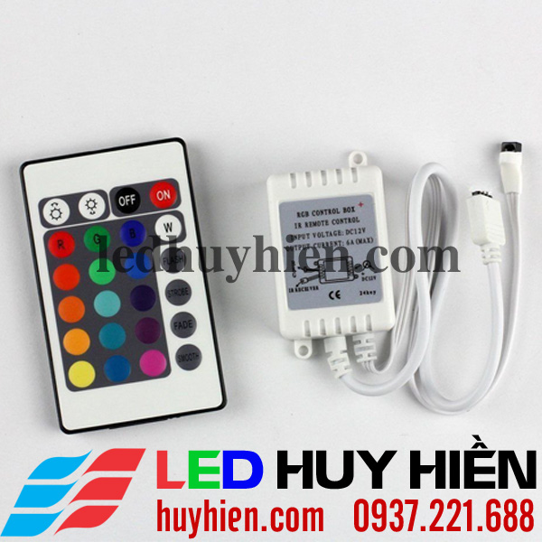 mạch led 7 màu 6a, cpu rgb 6a, mạch điều khiển 7 màu 6a