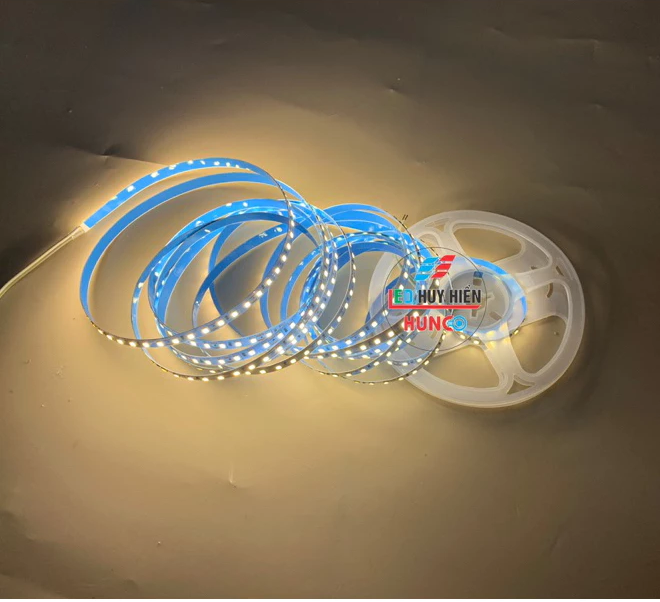 Cuộn led dây dán HUNCO 5m 120led/m | cuộn led màu trung tính huyhien.vn