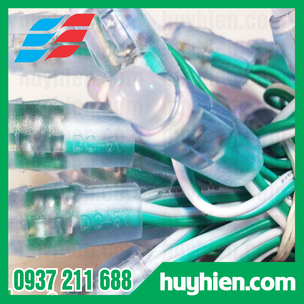 led đúc f8 | led đúc bọc nhựa F8 đế 12mm| led f8 đơn sắc huyhien.vn