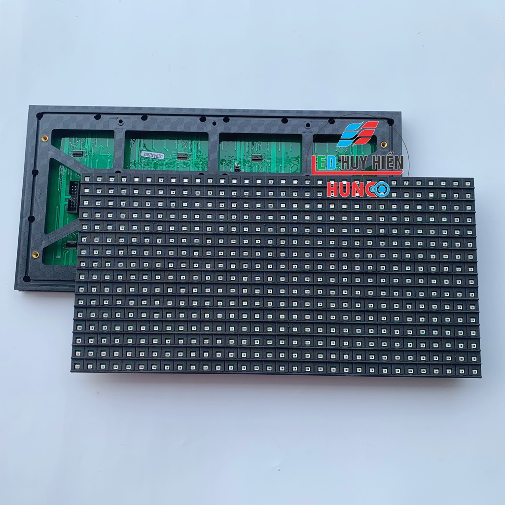 module led p10 smd, module p10 smd màu đơn sắc huyhien.vn