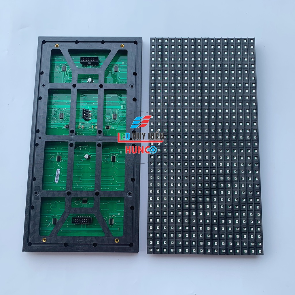 module led p10 smd, module p10 smd màu đơn sắc huyhien.vn