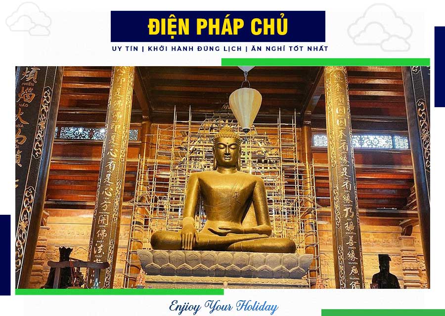 Điện Pháp Chủ - Chùa Tam Chúc Hà Nam | Antamtour.vn