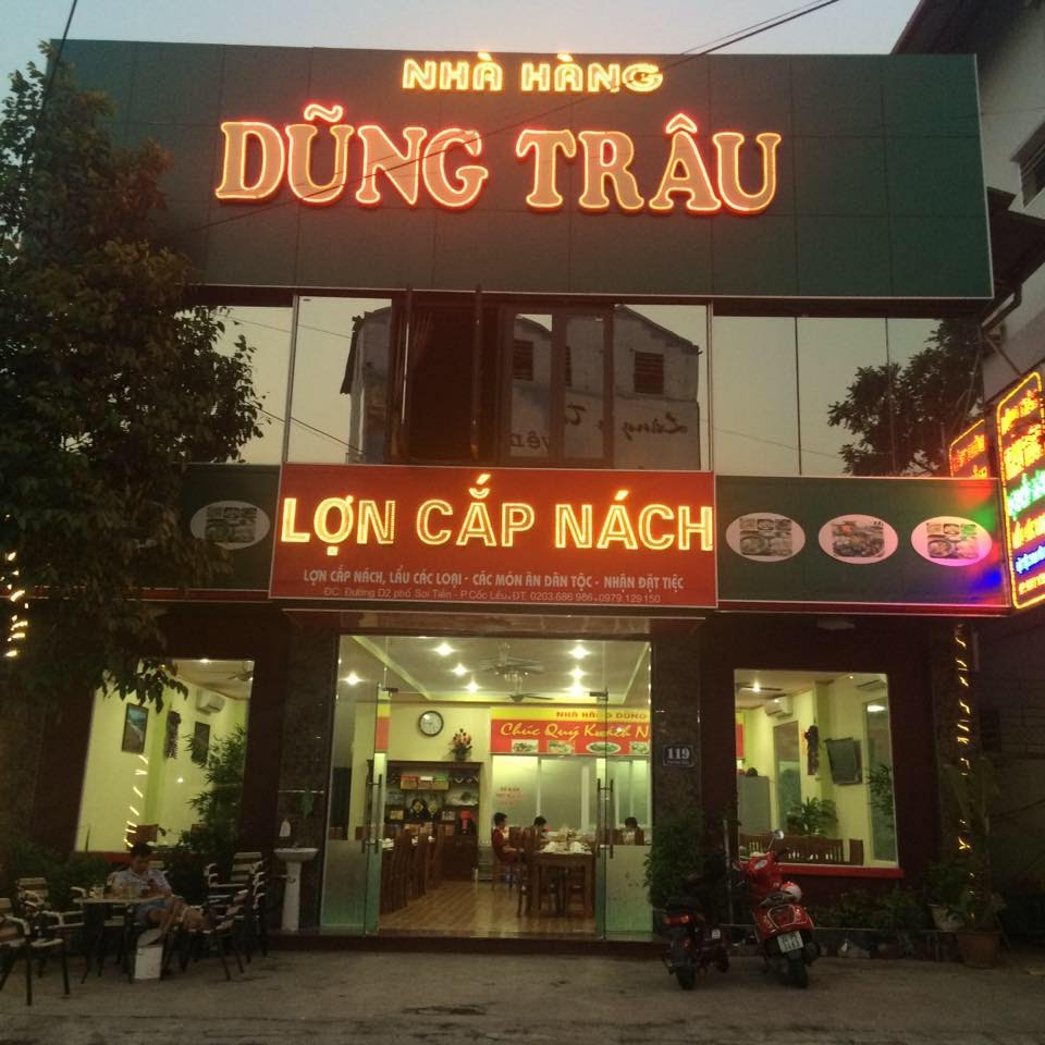 Kết quả hình ảnh cho nhà hàng dũng trâu sapa
