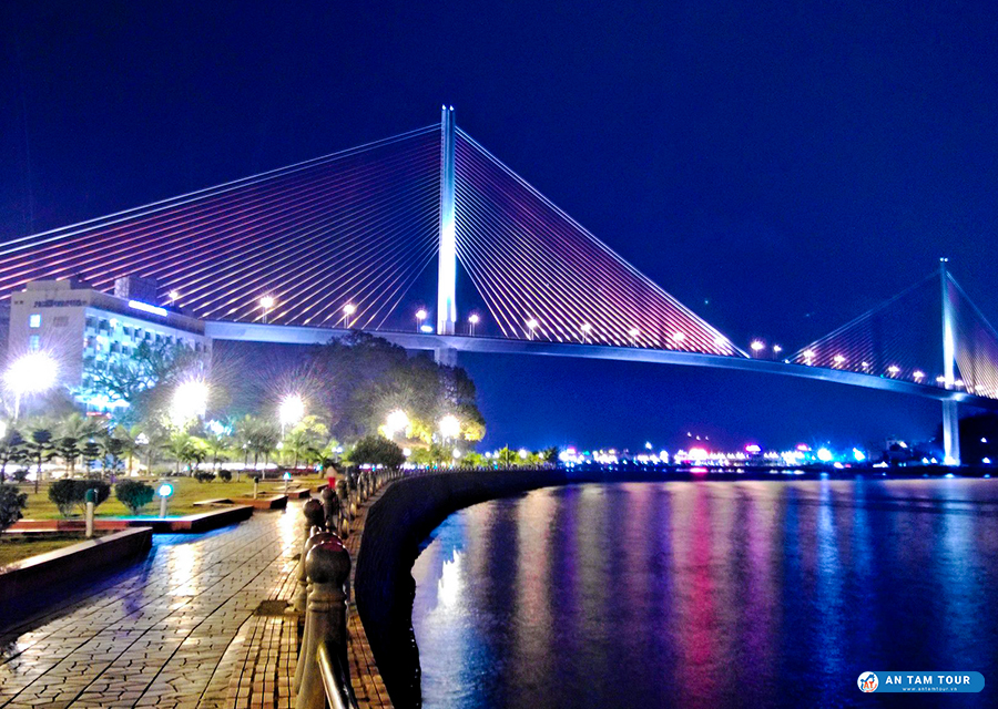 Cầu Bãi Cháy - kiệt tác kiến trúc của đất Mỏ Quảng Ninh | Antamtour.vn